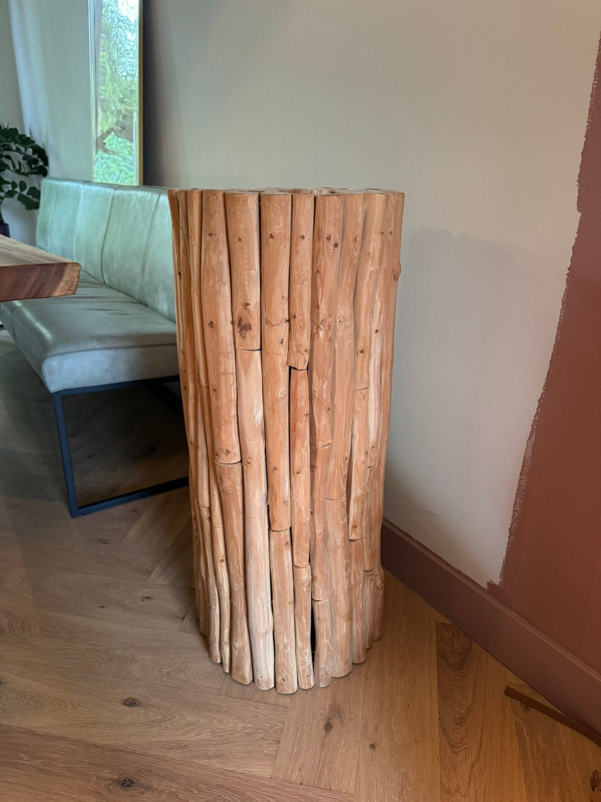 Sokkel - plantenstandaard, Huis en Inrichting, Woonaccessoires | Zuilen en Pilaren, Ophalen, Zo goed als nieuw