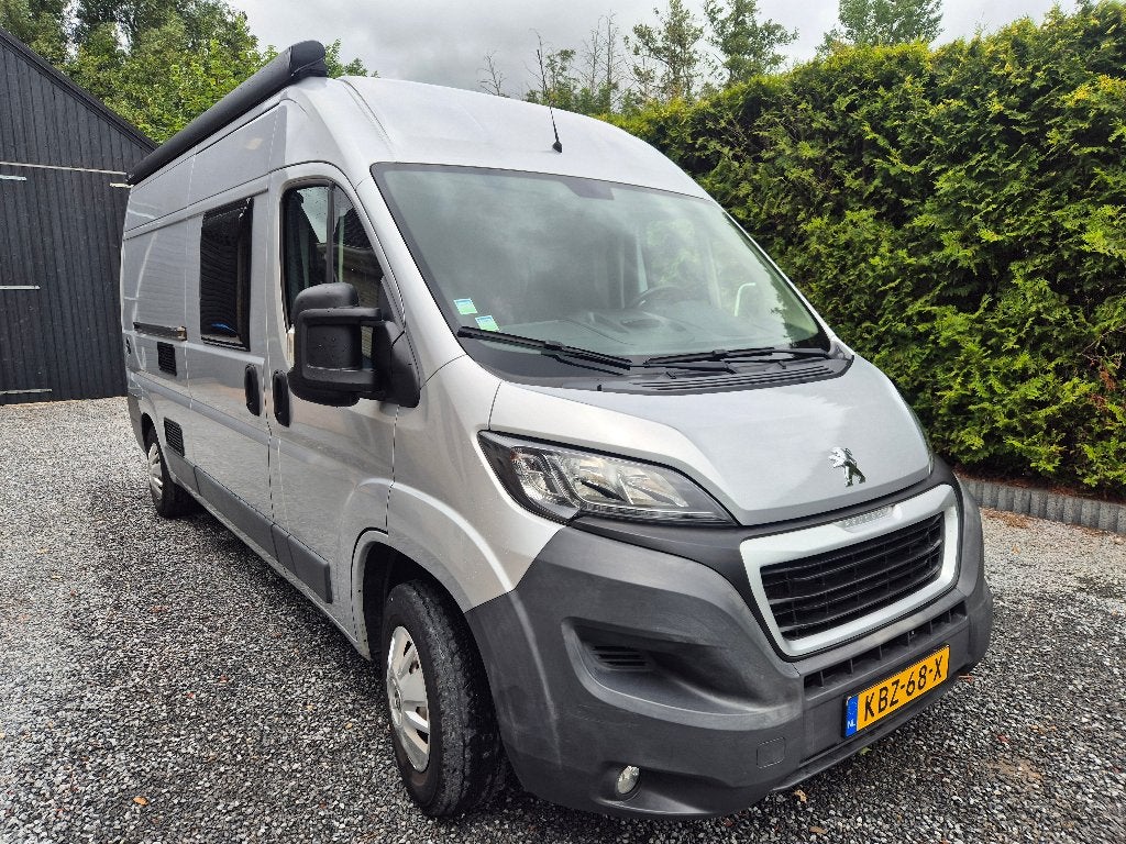Bus camper zelfvoorzienend inbouw nieuw '26 off-grid Peugeot, Overige merken, Ringverwarming, Tot en met 2, Luifel
