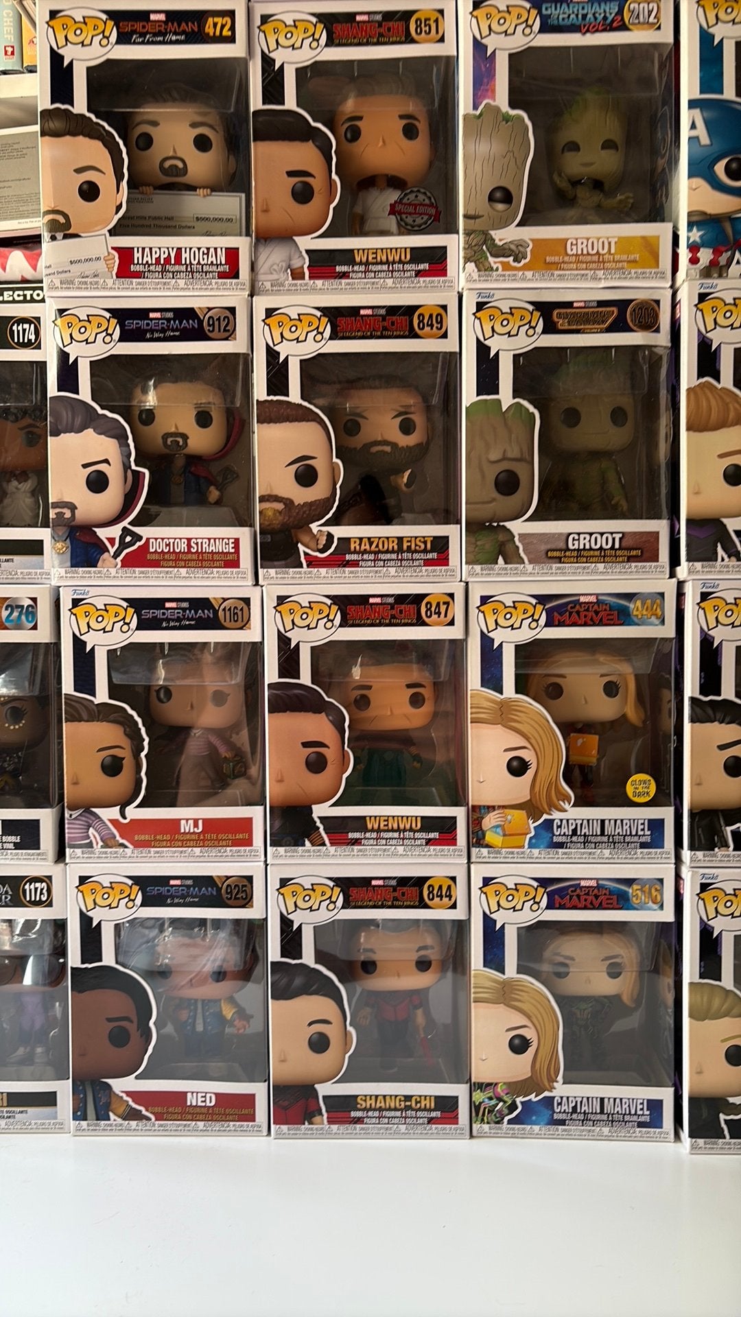Grote set Funko pops - thema: Marvel, Ophalen of Verzenden, Gebruikt