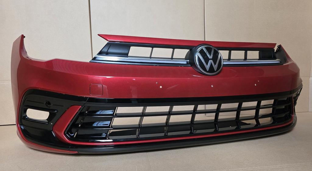 Voorbumper VW Polo 2G Facelift R-line Bumper bj.2022-2026, Auto-onderdelen, Gebruikt, -, Voor, Ophalen of Verzenden