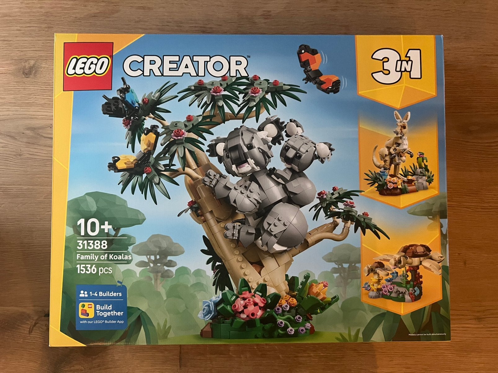 Lego Wilde Dieren Koalafamilie 3 in 1 31388, Lego, Lego, Lego, Nieuw