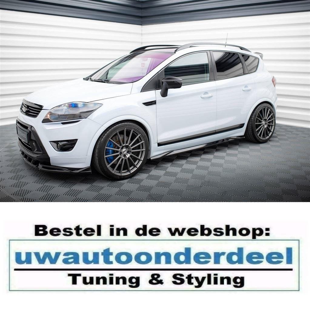 Maxton Design Spoiler Splitter Lip Ford Kuga St Line MK1, Auto diversen, Tuning en Styling, Verzenden, Automotive Parts, A.parts@hotmail.nl
