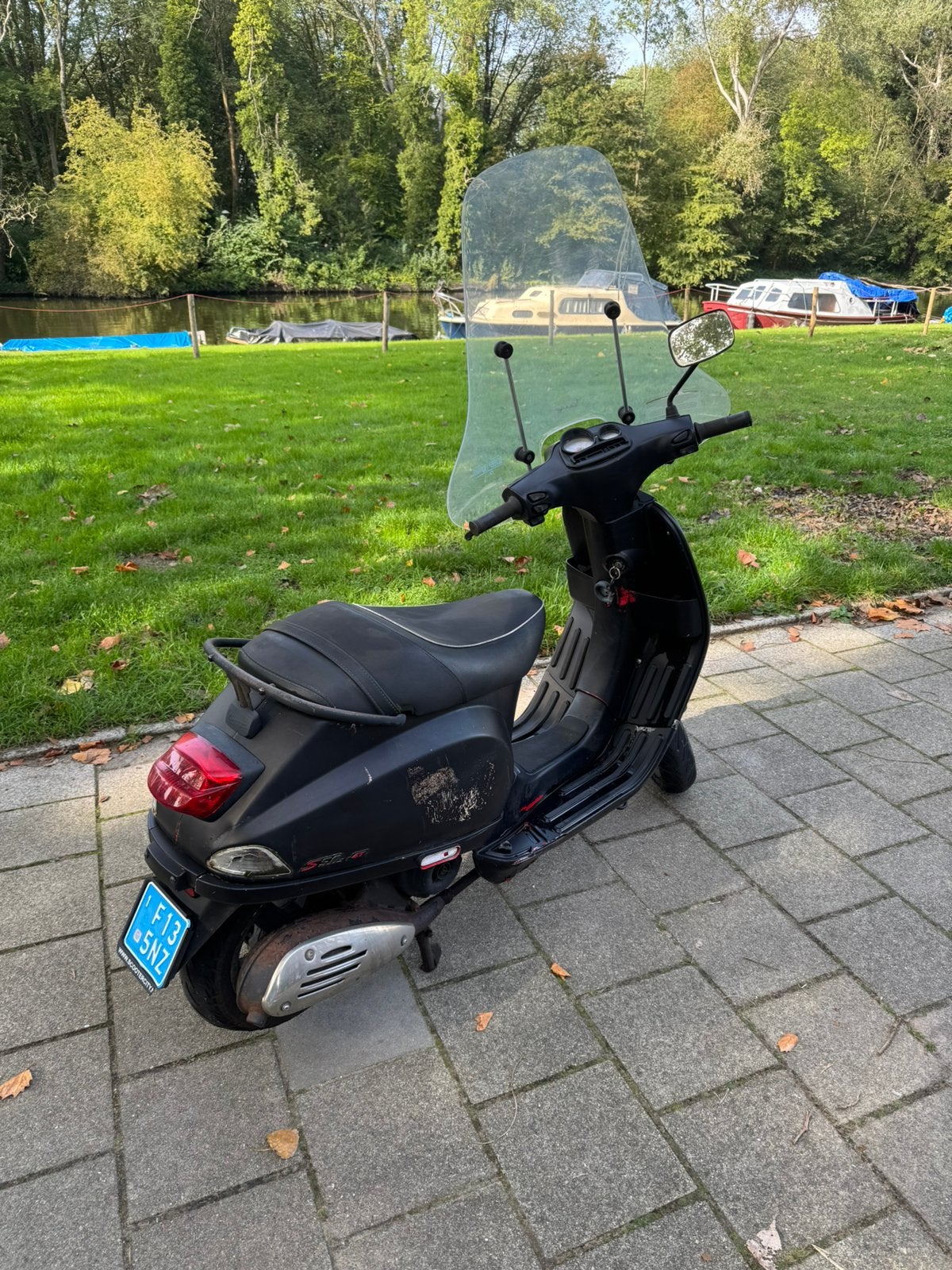 Foto 5 van Vespa S Matzwart Bouwjaar 2013