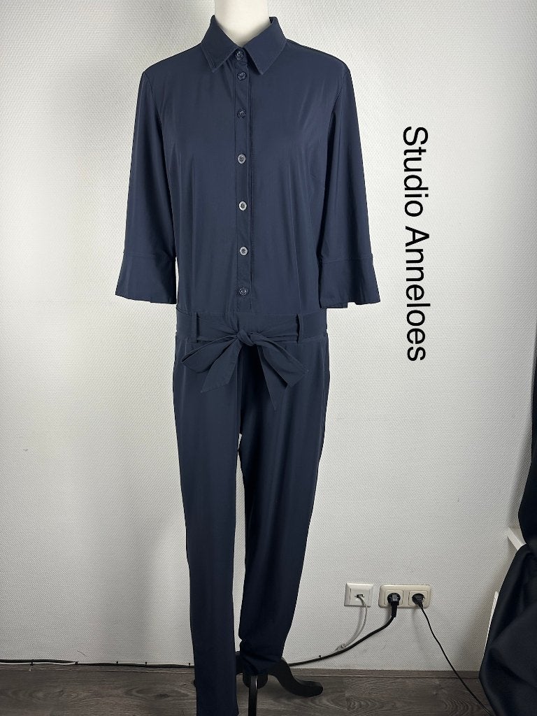 Studio Anneloes Jumpsuit  (mt: 40) 16,6/508, Maat 38/40 (M), Studio Anneloes, Blauw, Studio Anneloes