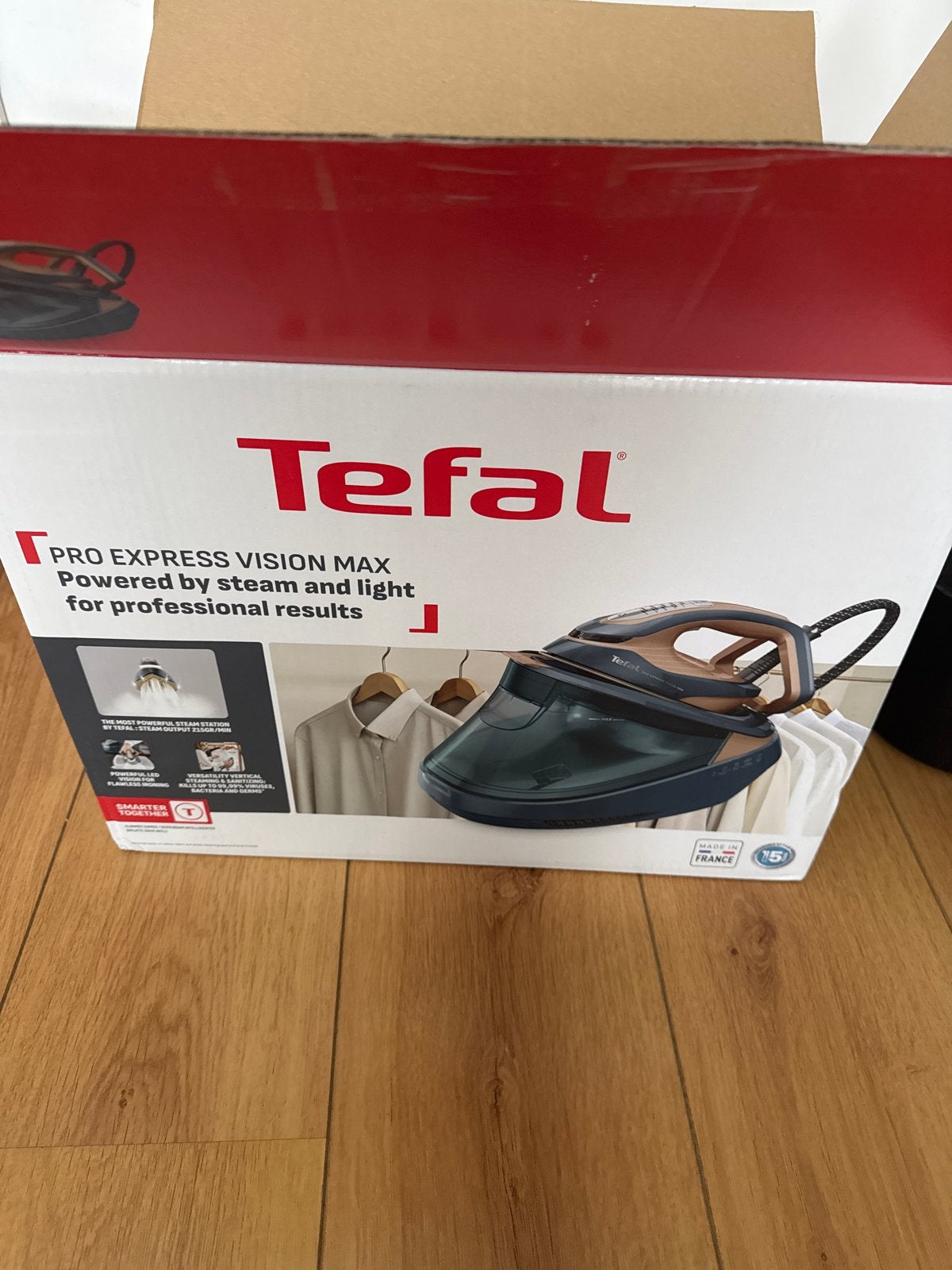Tefal Pro Express Vision Max Stoomgenerator Strijkijzer, Witgoed en Apparatuur, Strijkijzers en Strijkplanken, Ophalen of Verzenden