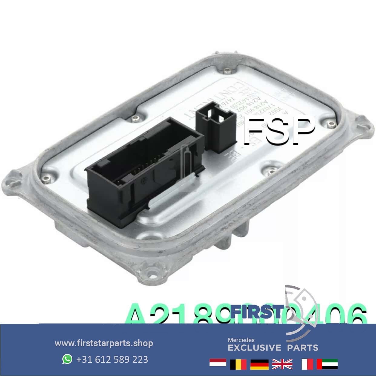 A2189000406 W218 CLS Koplampmodule Mercedes LED koplamp modu, Auto-onderdelen, Gebruikt, -, Ophalen of Verzenden, -