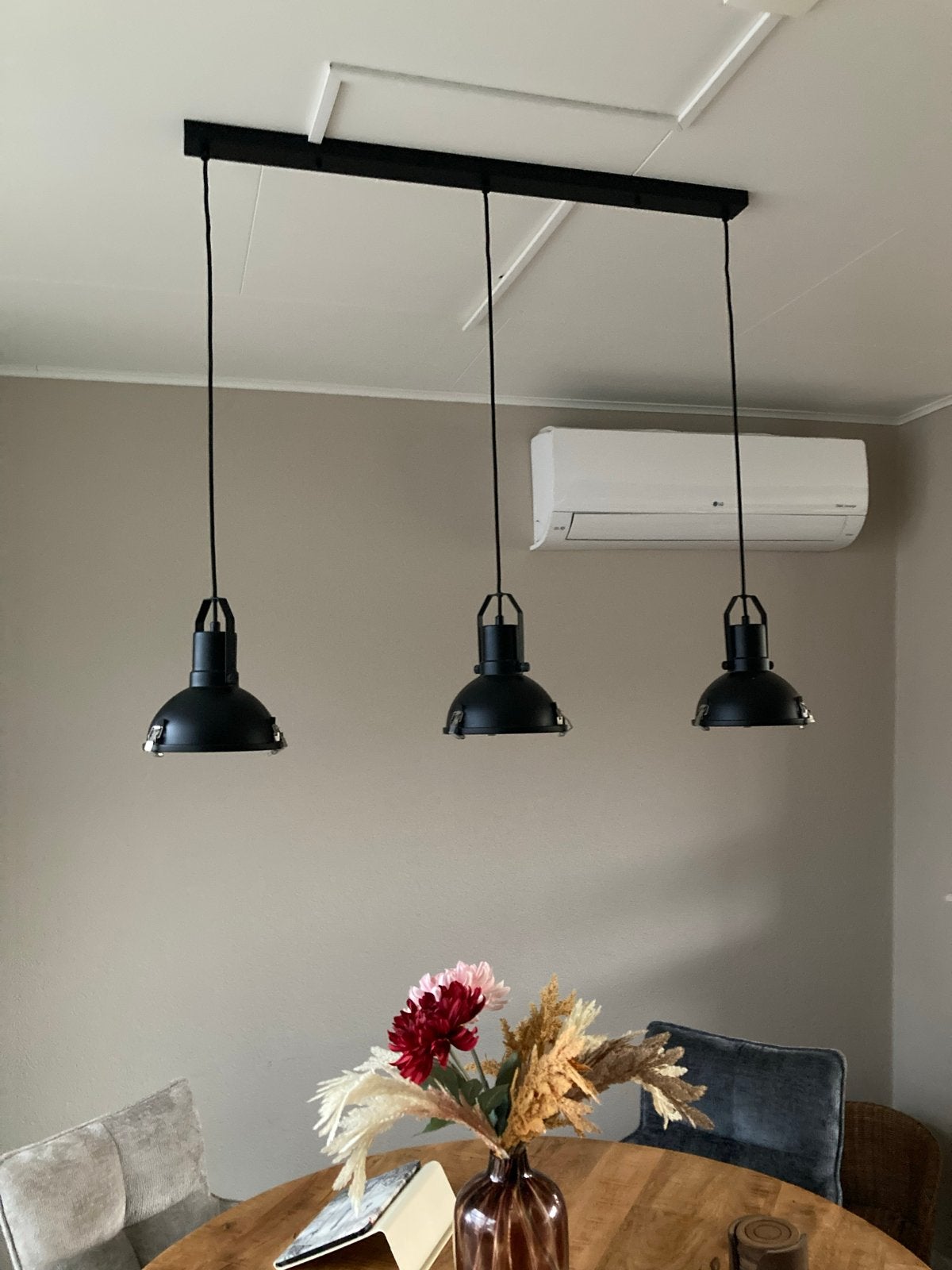 Dimbare hanglampen Karwei - Zo goed als nieuw, Ophalen, Zo goed als nieuw, Metaal, E27 (groot)