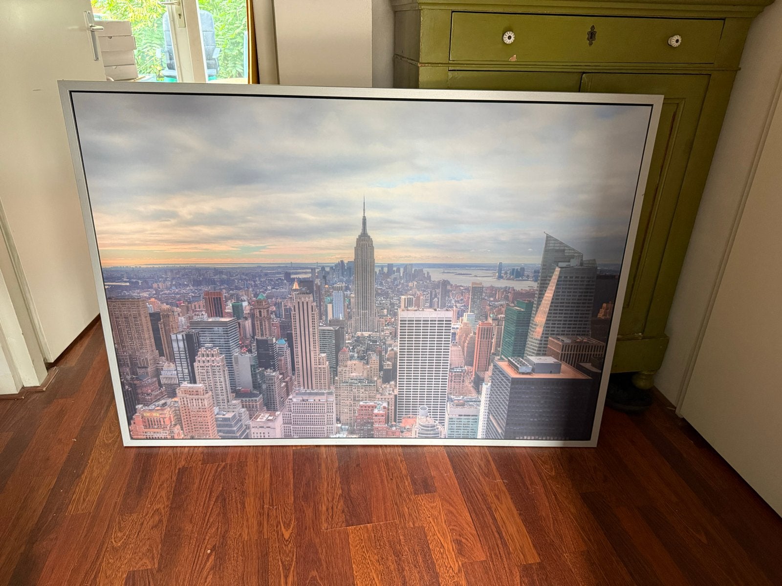 IKEA VILSHULT New York City Canvas 140x100 cm, Ophalen, 125 cm of meer, 75 – 100, Print
