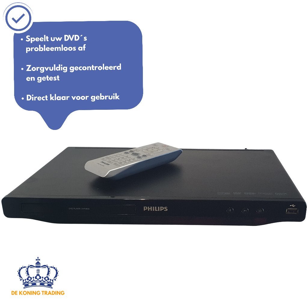 Philips DVP3850/12 | DVD Speler | SCART | USB | CD Speler, Dvd-speler, Philips, Verzenden, Philips