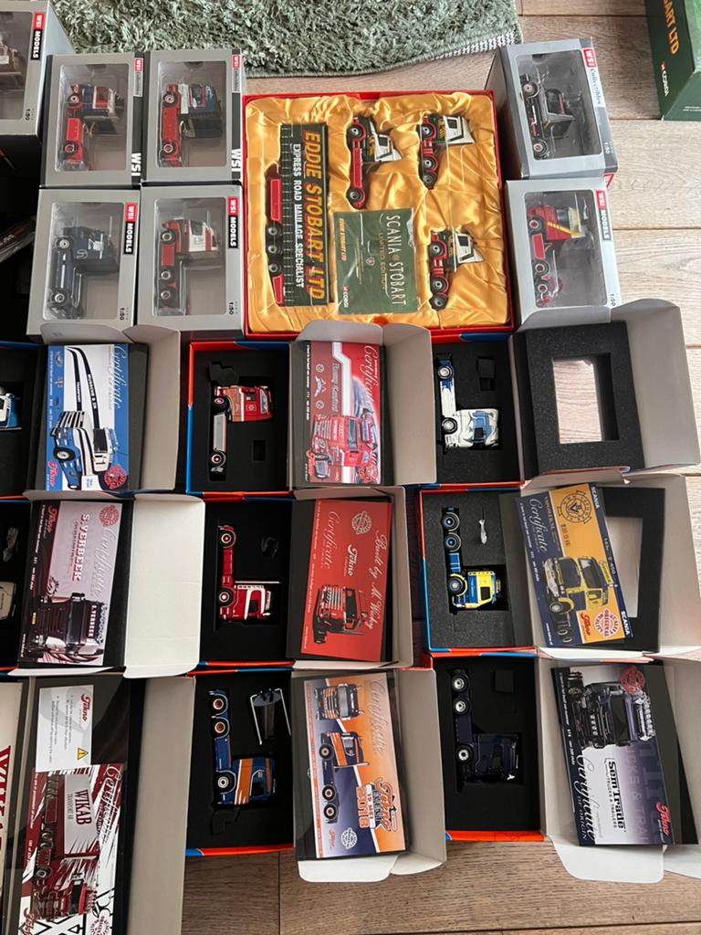 Tekno wsi, Hobby en Vrije tijd, Modelauto's | 1:50, Ophalen of Verzenden, Zo goed als nieuw, Bus of Vrachtwagen, Tekno