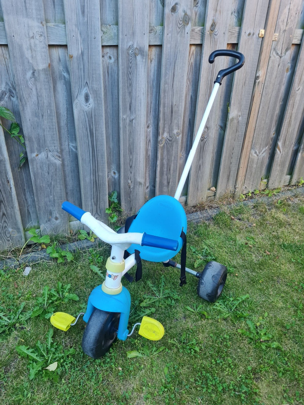 Smoby driewieler met duwstang, Ophalen, Terugtraprem, Verstelbare zitting, Smoby