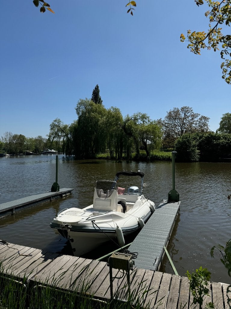 ZAR 59 SL, Watersport en Boten, Rubberboten, Gebruikt, 150 pk, Ophalen, Polyester/glasvezel
