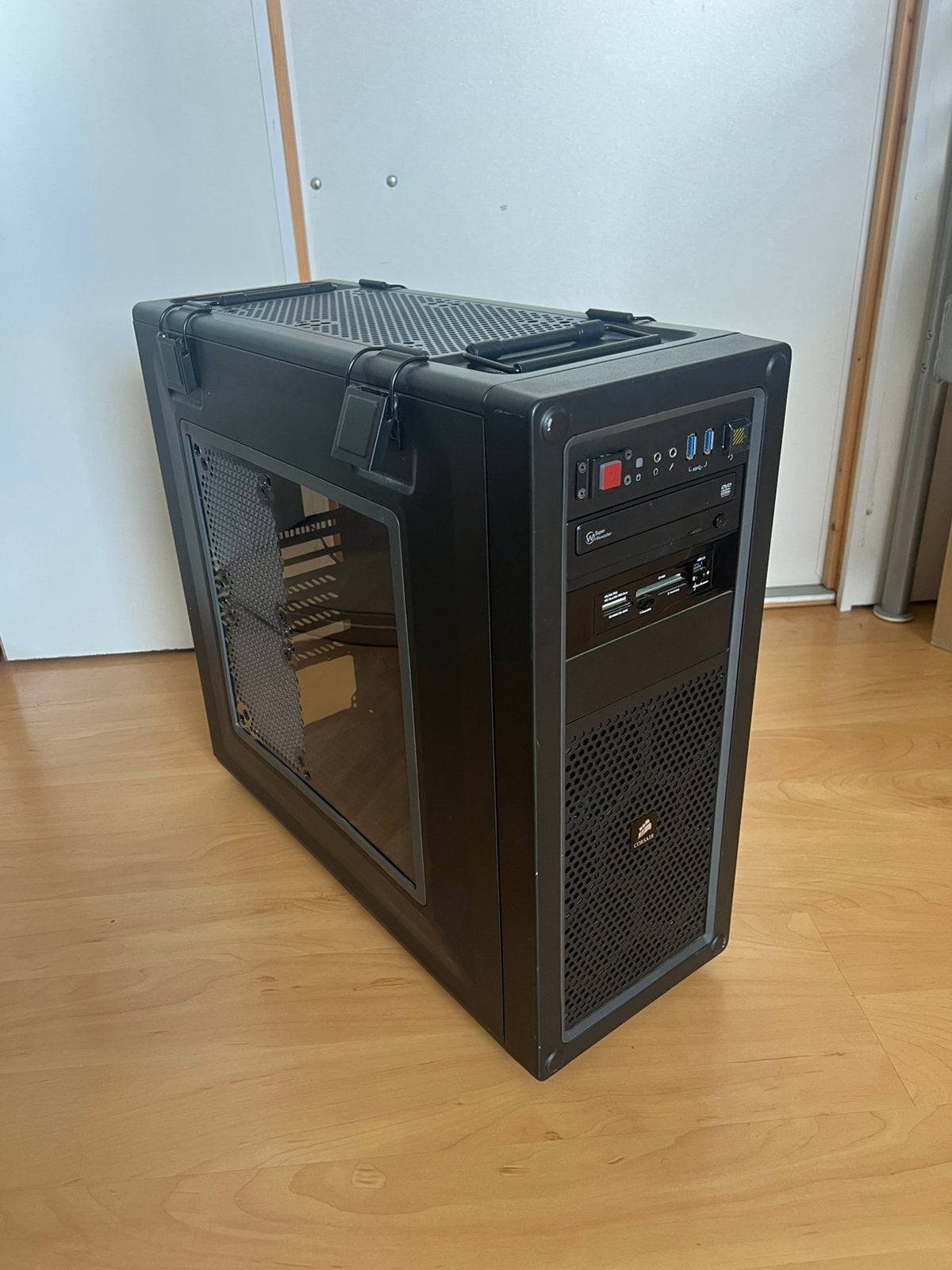 Corsair Vengeance C70 Zwart Zeldzame Gaming Behuizing, Computers en Software, Computerbehuizingen, Ophalen of Verzenden, Gebruikt
