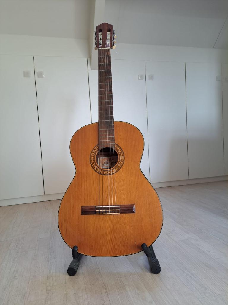 Aria gitaar AC8, Muziek en Instrumenten, Ophalen, Gebruikt, Klassieke of Spaanse gitaar