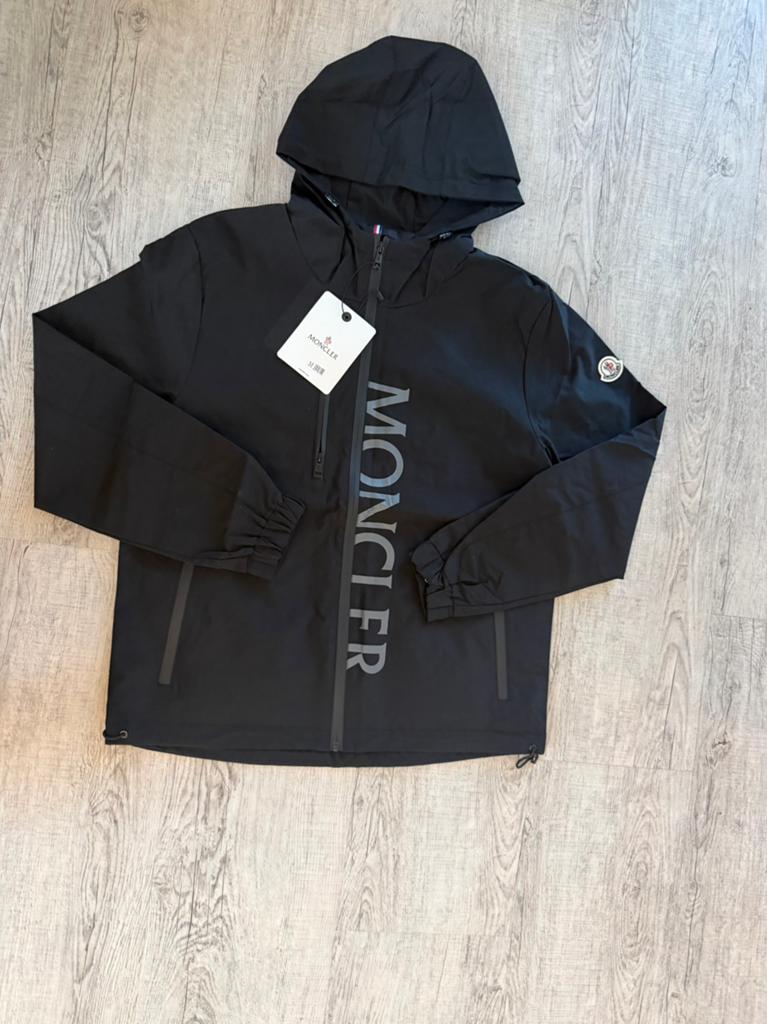 Moncler windbreaker (m), Ophalen of Verzenden, Zo goed als nieuw, Zwart