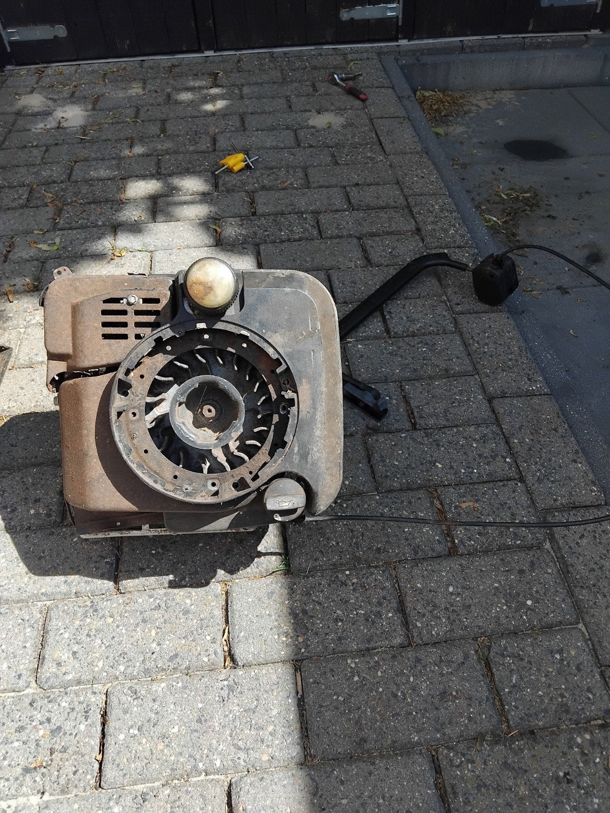 Briggs & Stratton grasmaaier motor, Ophalen, Gebruikt, Benzine-grasmaaier, Briggs & Stratton