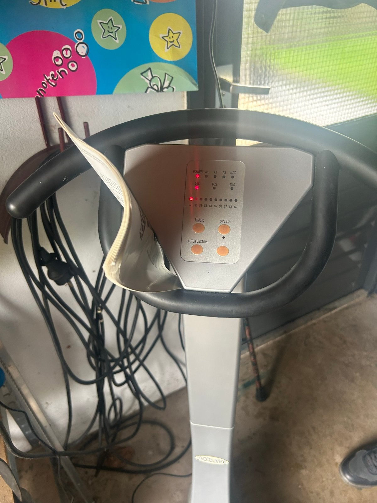 Power Maxx Vibrations trilplaat, Ophalen of Verzenden, Gebruikt, Armen, Overige typen
