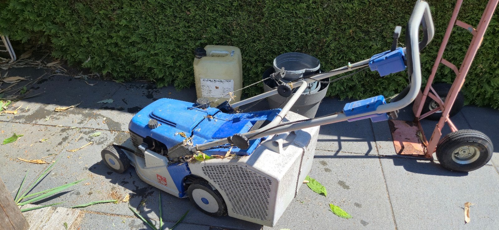Yamaha 342 Benzine Grasmaaier - Gebruikt, Ophalen, Cirkelmaaier, Gebruikt, Yamaha