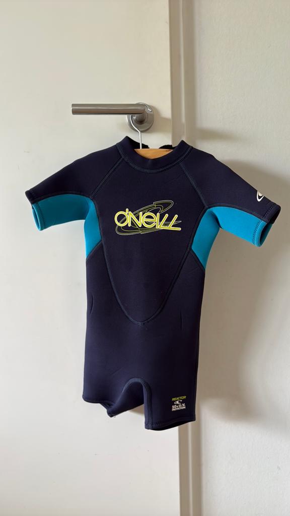 Wetsuit kind O’Neill maat 2, Ophalen, Gedragen, Blauw, Overige typen