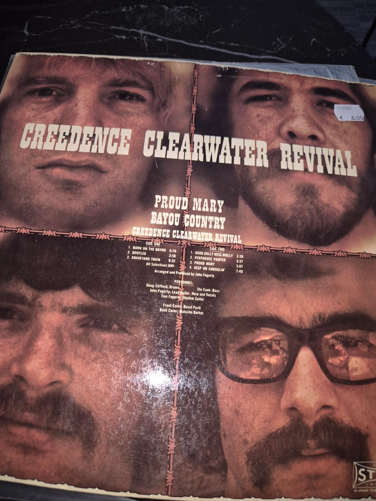 CCR - Proud Mary, Ophalen of Verzenden, Gebruikt, 12 inch, Poprock