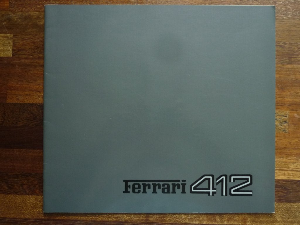 Ferrari 412 (1988, 4-talig), Ophalen of Verzenden, Nieuw, Ferrari
