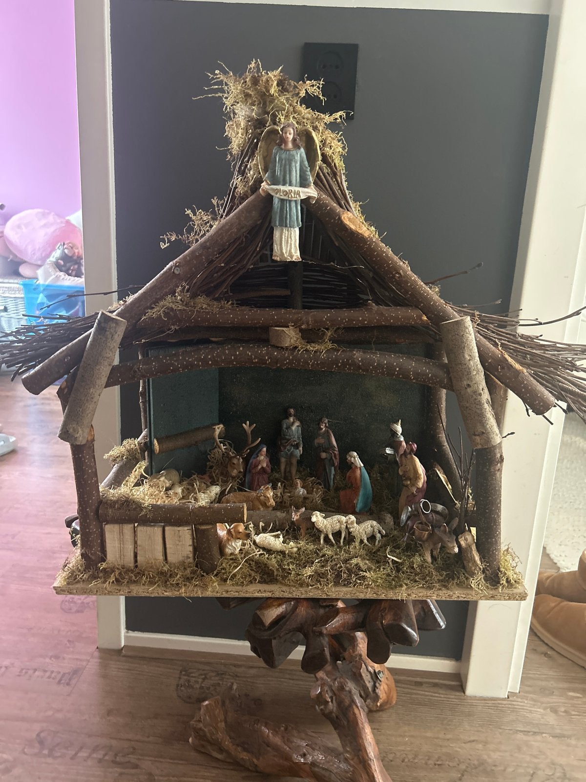 Kerst stal zonder beeldjes, Diversen, Kerst, Ophalen, Gebruikt