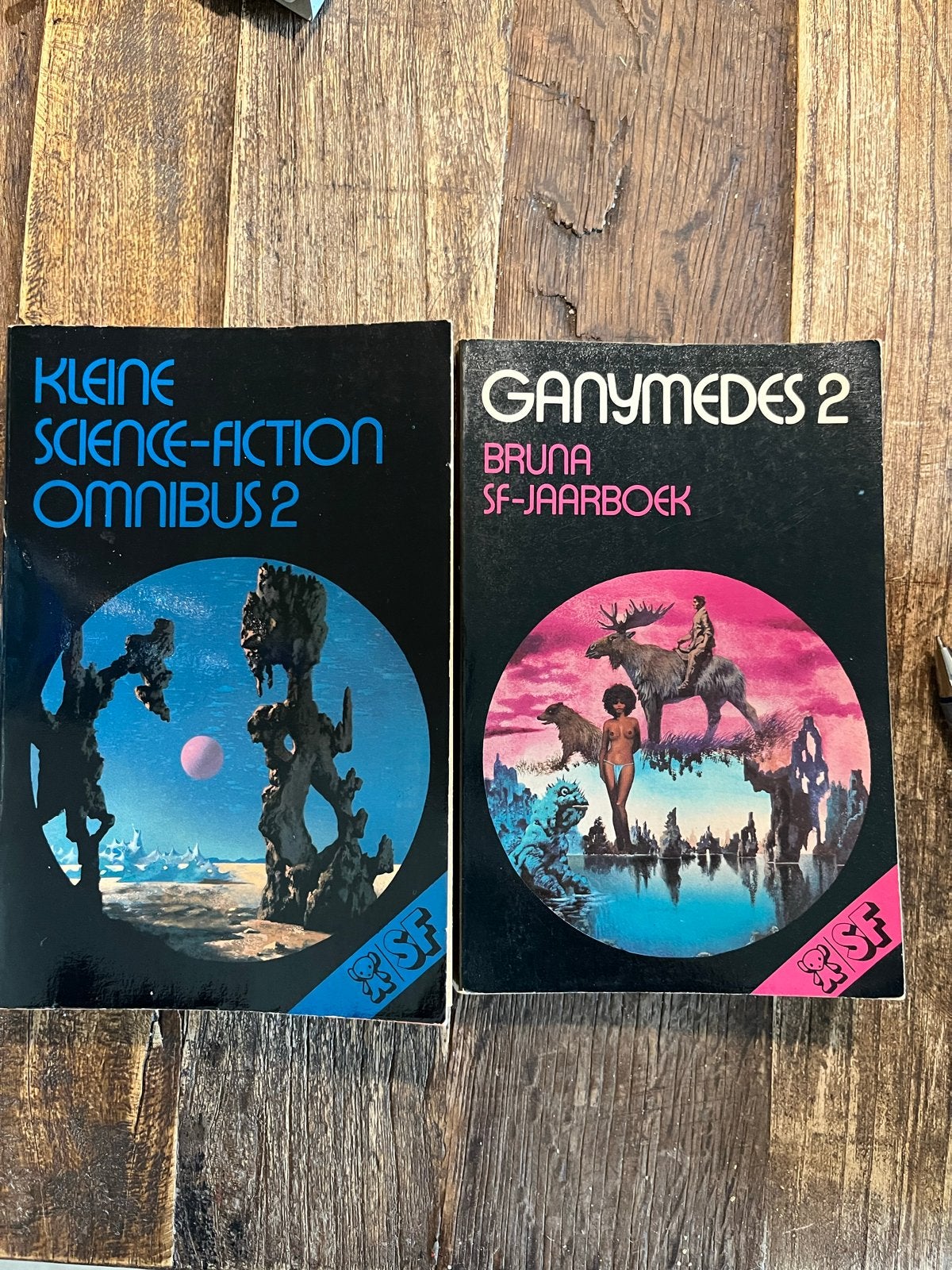 Kleine Science-Fiction Omnibus 2 & Ganymedes 2 Bruna SF-Jaar, Ophalen of Verzenden, Gelezen