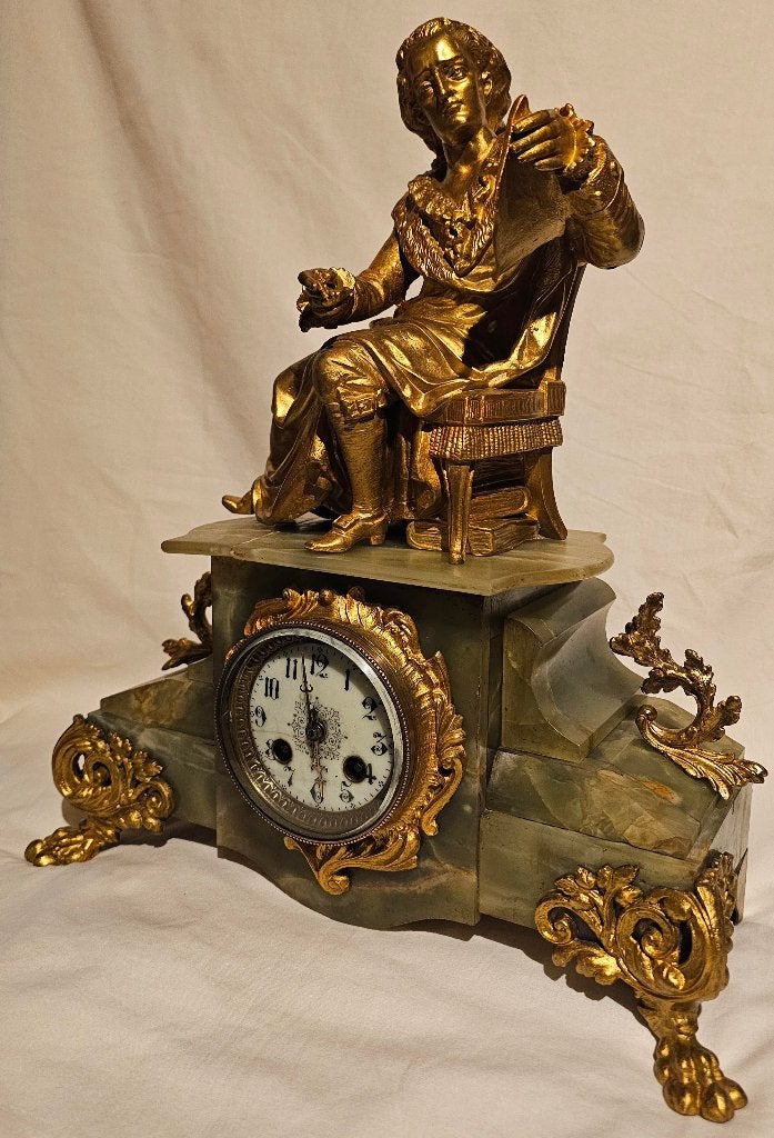 antieke franse pendule, Ophalen