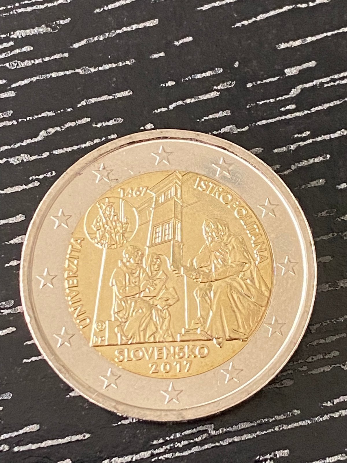 2 euro 2017 Slowakije/ Slovensko UNC uit Rol, Verzenden, Slowakije, 2 euro, Losse munt