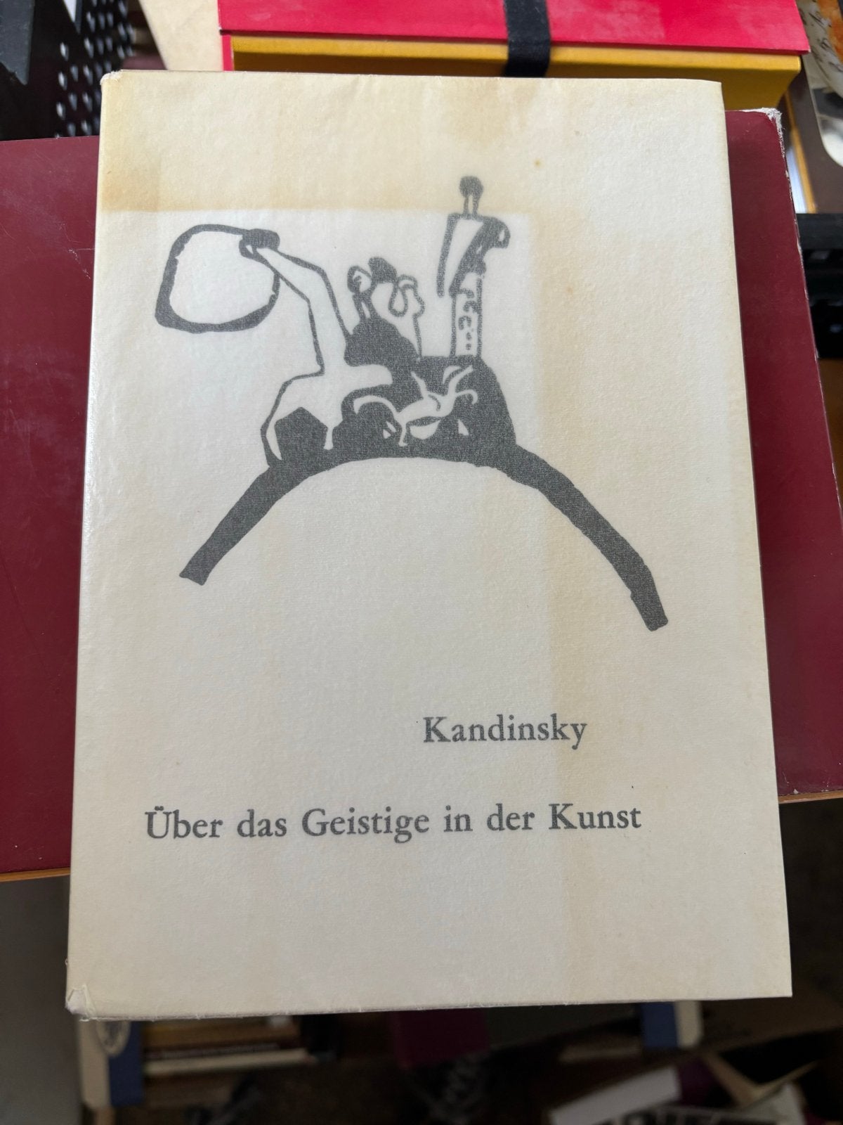 Kandinsky: Über das Geistige in der Kunst - Kunstboek, Boeken, Ophalen of Verzenden, Gelezen, Overige onderwerpen