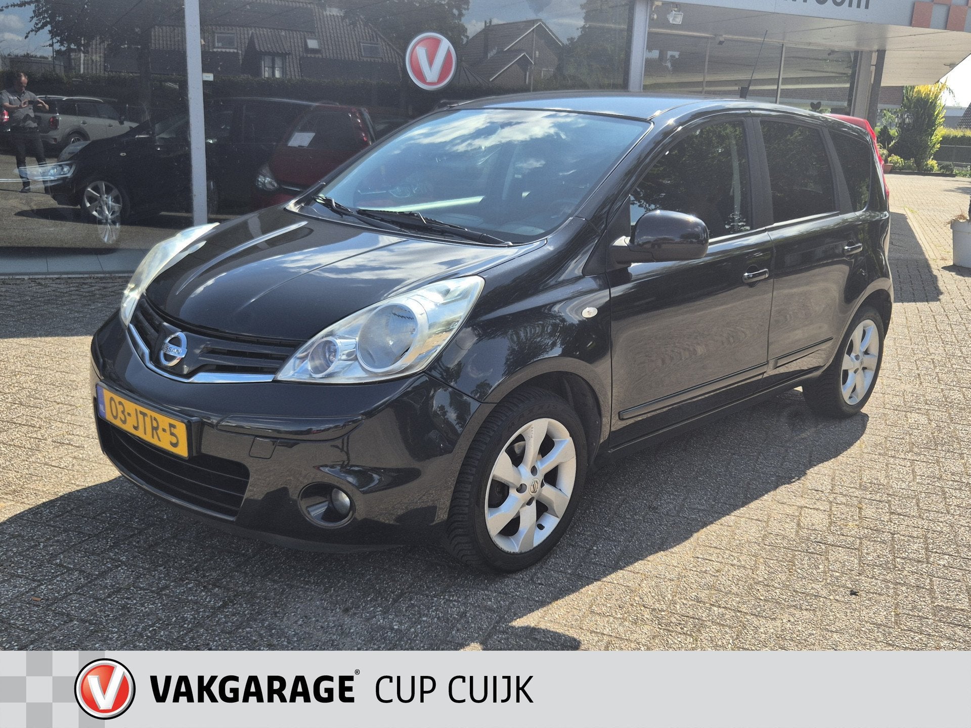 Nissan Note 1.6 Acenta AUTOMAAT NAVIGATIE/CLIMATE CONTROL/PA, Parkeersensor, Gebruikt, 4 cilinders, Origineel Nederlands