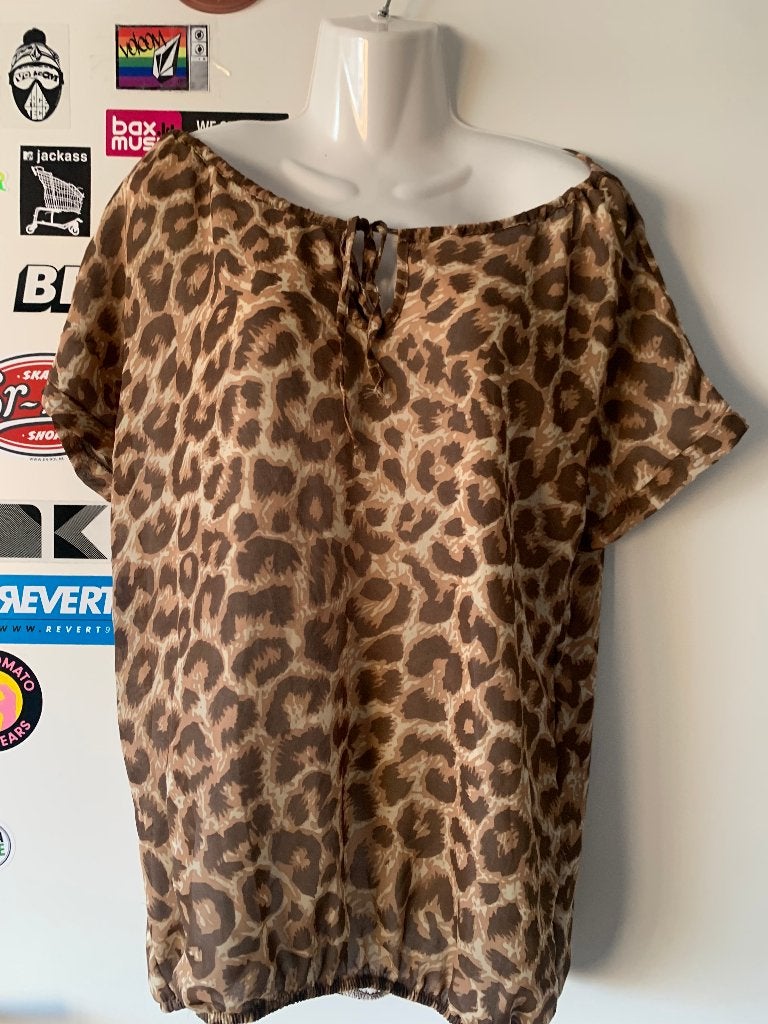 Blue water dames blouse maat 38(nr.36 DM8), Ophalen of Verzenden, Nieuw, Maat 36 (S), Bruin