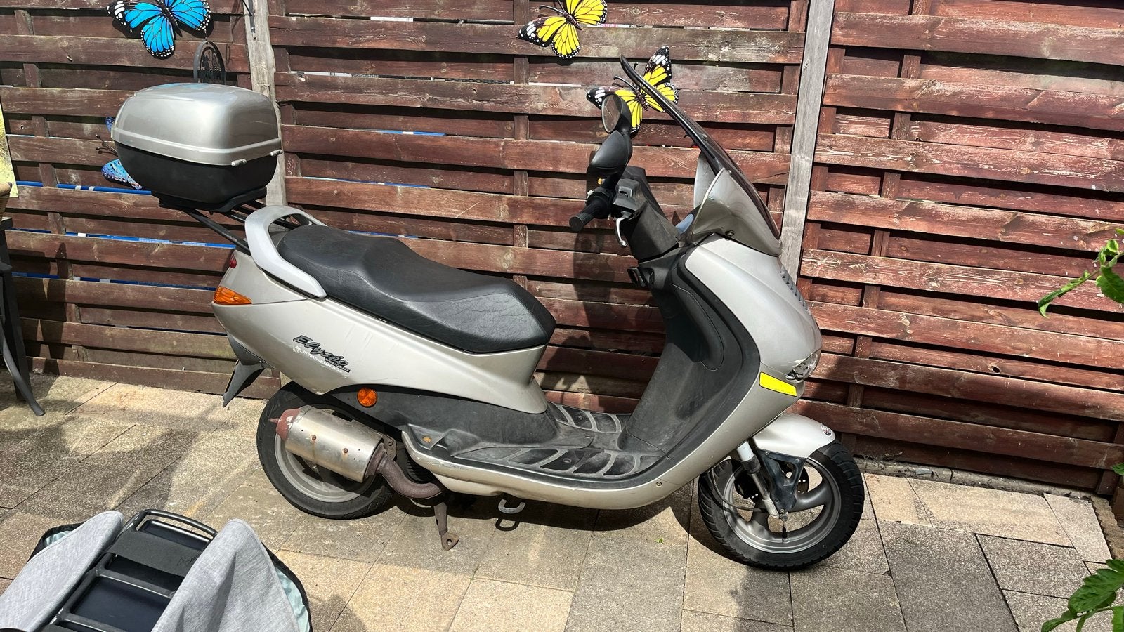Peugeot Scooter met extra motor en nieuwe onderdelen, Fietsen en Brommers, Scooters | Peugeot, Ophalen, Gebruikt, Benzine, Overige modellen