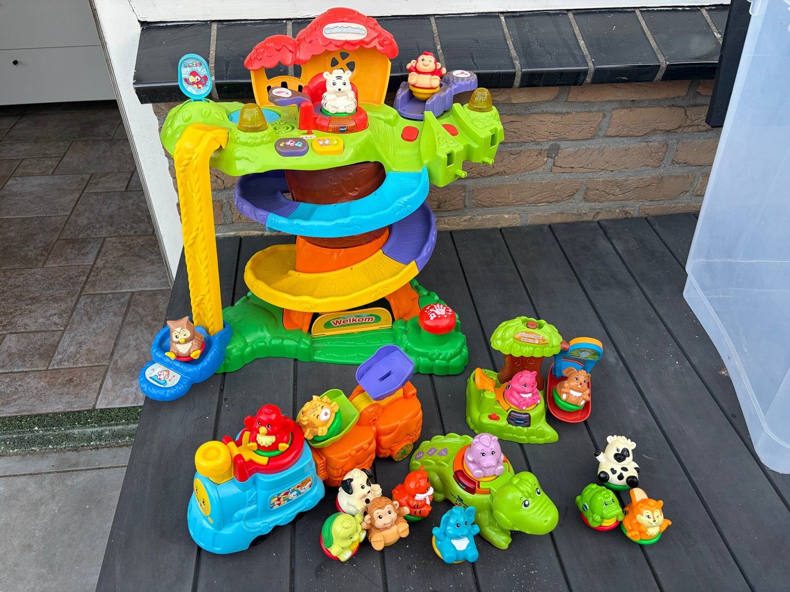 Vtech Zoomizooz Speelset met Dieren, Ophalen of Verzenden, Gebruikt, Jongen of Meisje