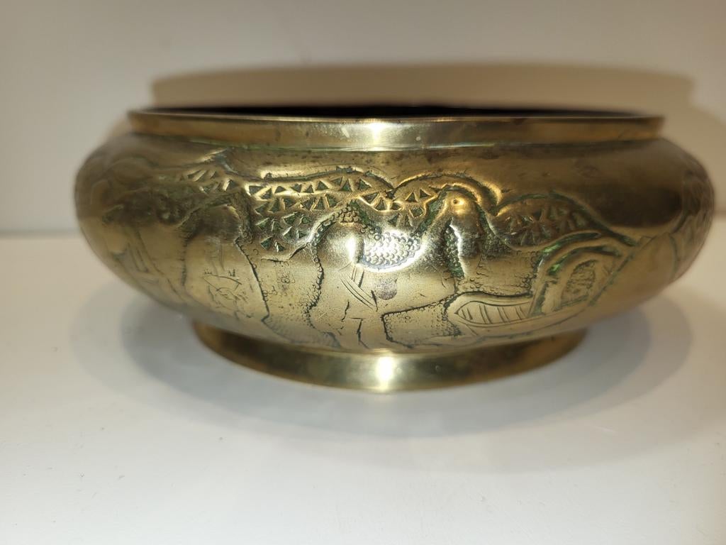 Antieke wierookbrander, ca. 1880, met stempel, Antiek en Kunst, Antiek | Koper en Brons, Ophalen of Verzenden