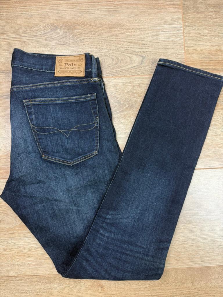 Polo Ralph Lauren jeans donkerblauw maat 32x34, Ophalen of Verzenden, Zo goed als nieuw, Blauw, W32 (confectie 46) of kleiner