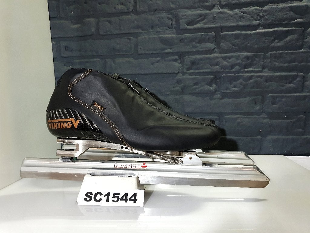Viking Bronze Maple Klapschaatsen Klap Schaatsen Maat 44, Verzenden, Zo goed als nieuw, Noren, Viking