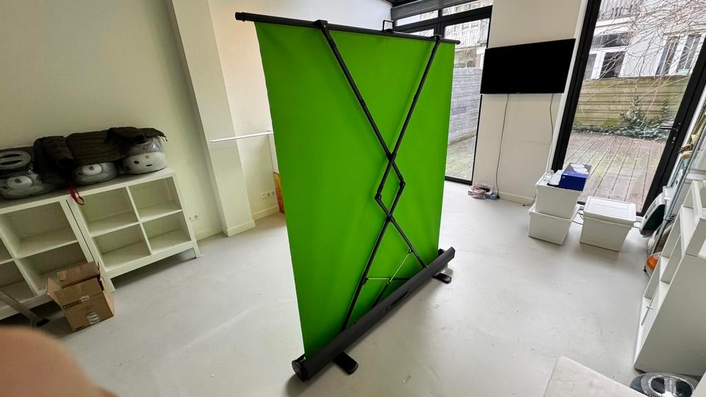 Elgato green screen (nooit gebruikt), Ophalen, Nieuw, Achtergrond