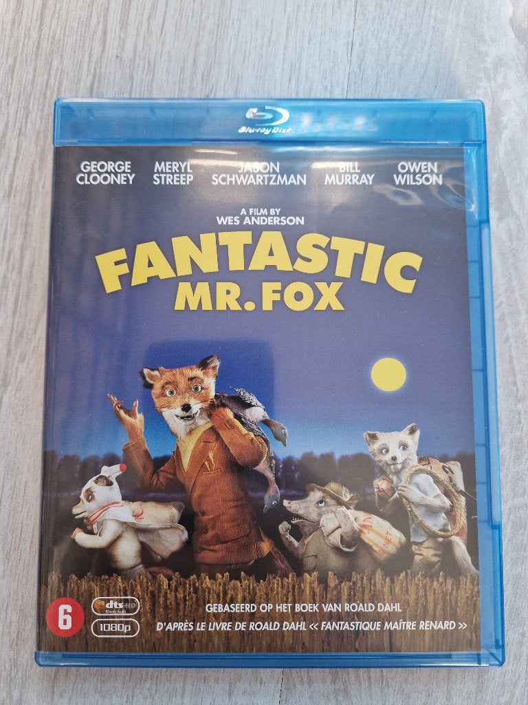 Blu-ray The Fantastic Mr. Fox - Wes Anderson, Ophalen, Engels, Nederlands, Film