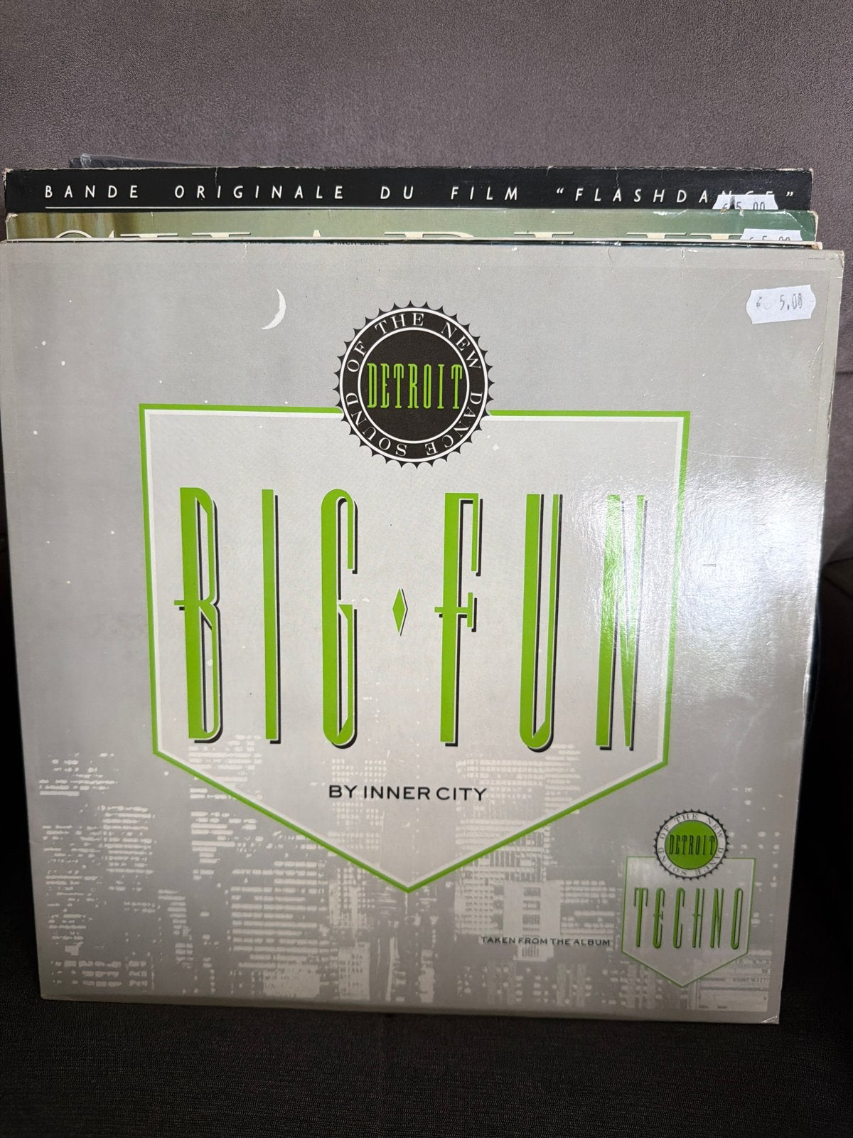 KG.   Inner City - Big Fun (Detroit Techno Vinyl), Cd's en Dvd's, Vinyl | Dance en House, LP, Gebruikt, Ophalen of Verzenden, Techno