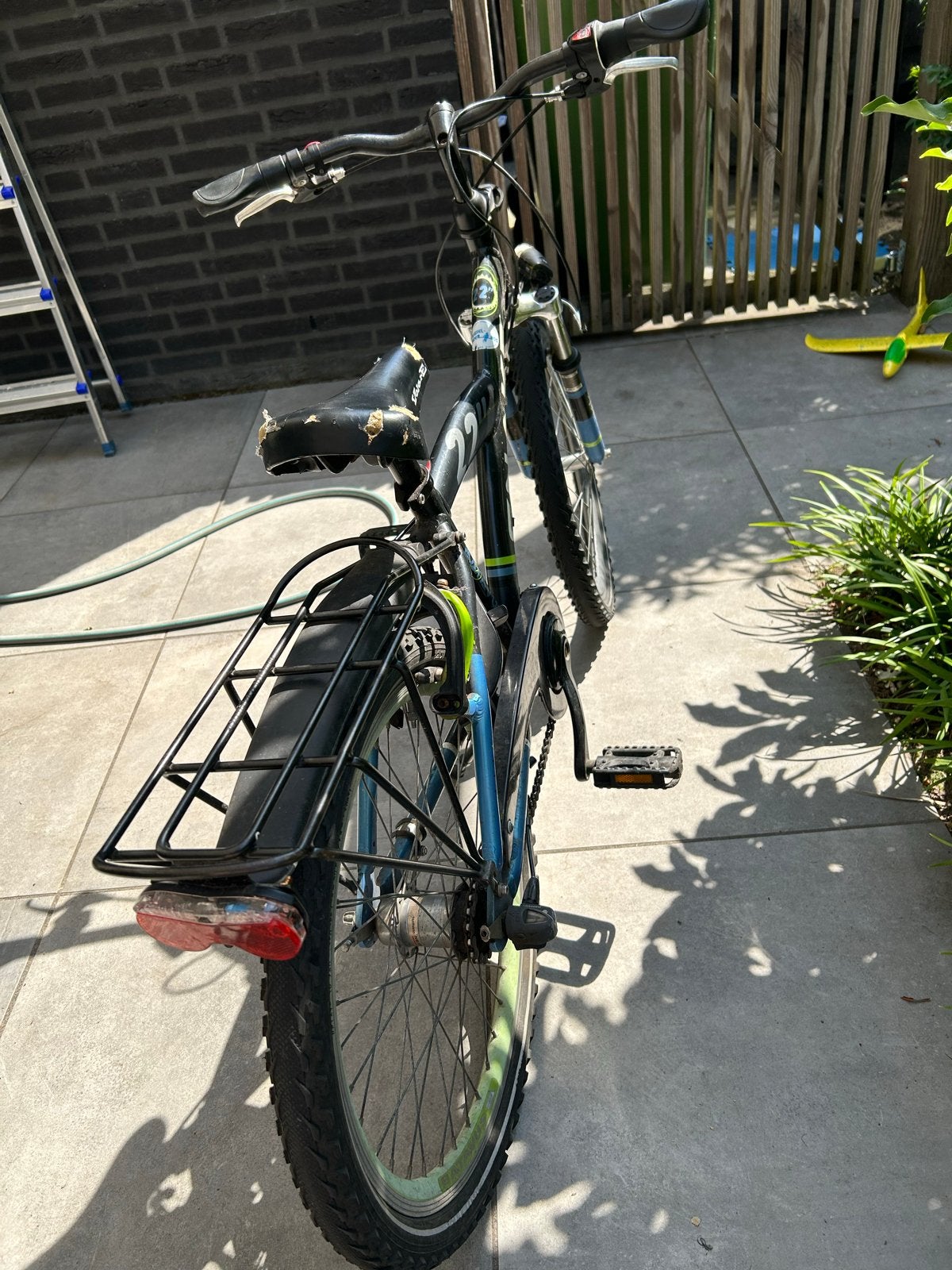 Gebruikte Batavus Snake 220 kinderfiets, 22 inch, Ophalen, Gebruikt, Velgrem, 16 tot 20 inch