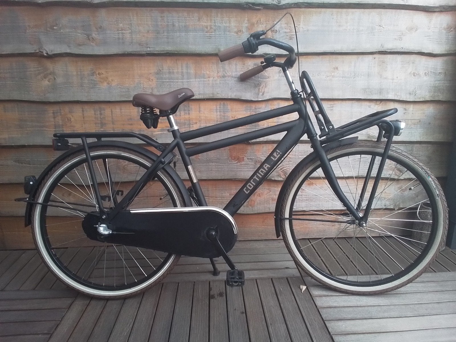 Cortina U4 jongensfiets, Fietsen en Brommers, Terugtraprem, Cortina U4 transportfiets, Versnellingen, Zo goed als nieuw