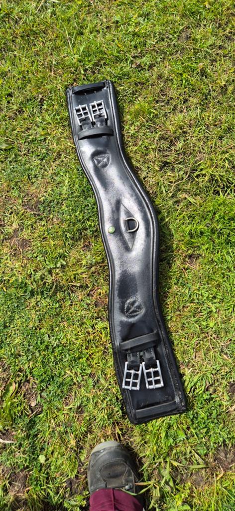 Singel Hulsebos leer 80 cm, Ophalen of Verzenden, Zo goed als nieuw, Dressuur