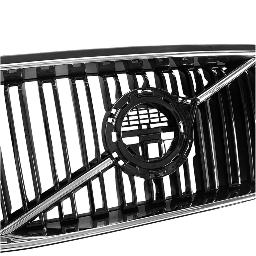Grill Hoogglans Zwart Chrome Voor Volvo XC90 II Vanaf 2015 t, Verzenden, Automotive Parts, A.parts@hotmail.nl, Trasmolenlaan 12 3447 GZ Woerden