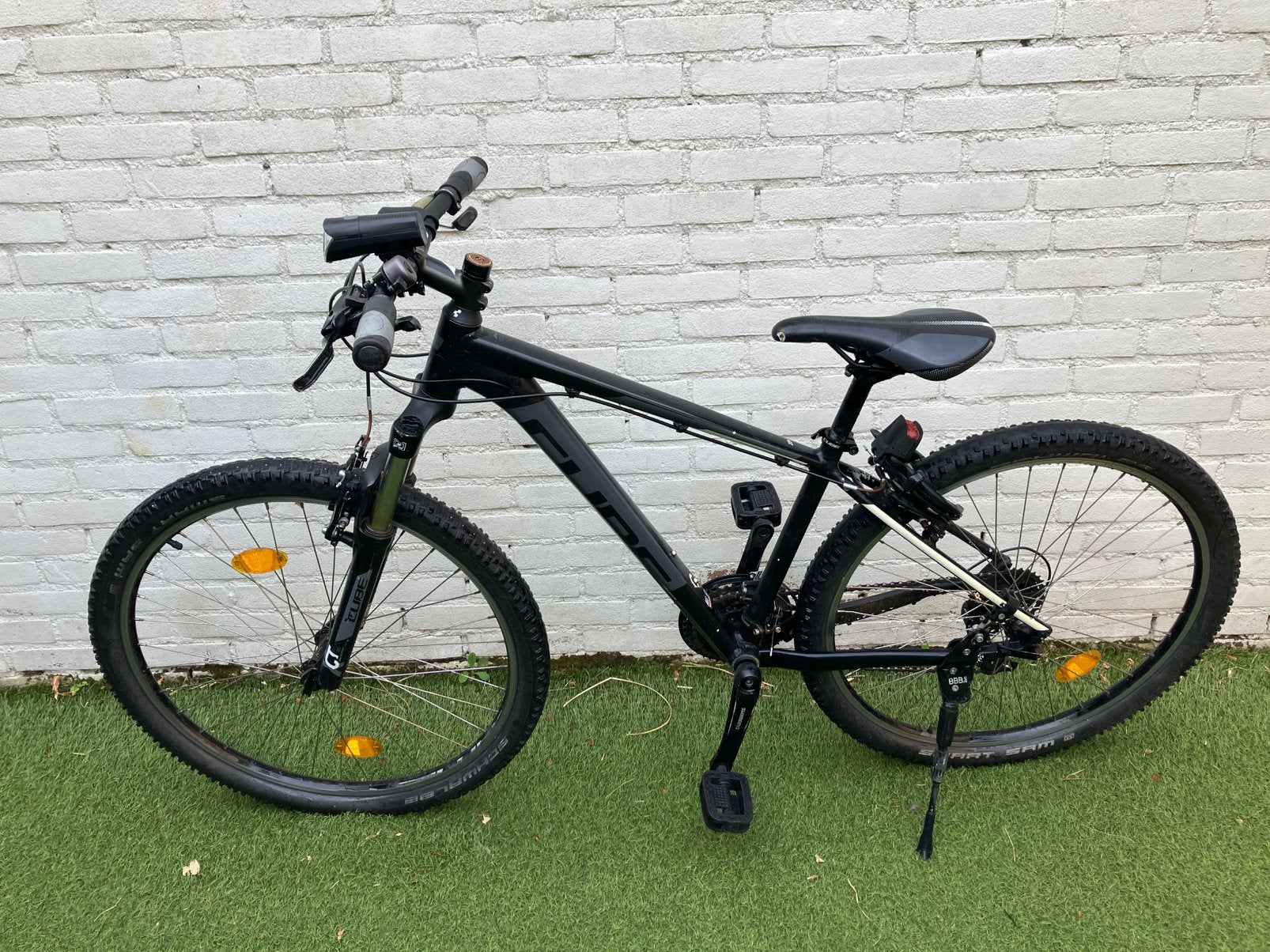 Zwarte CUBE Aim 27,5 inch, Gebruikt, Velgrem, Versnellingen, Ophalen