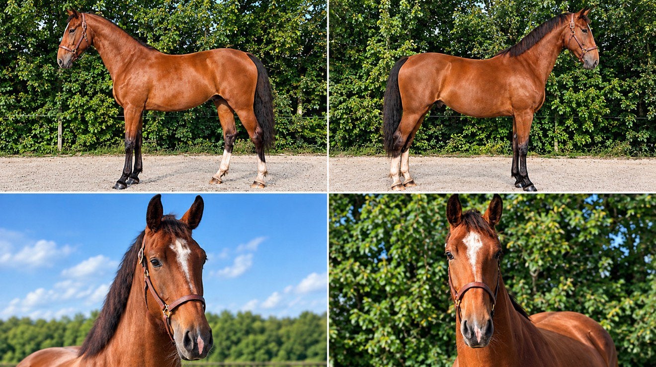 Mooie 2.5 bruine merrie, Merrie, Met stamboom, Niet van toepassing, 0 tot 2 jaar