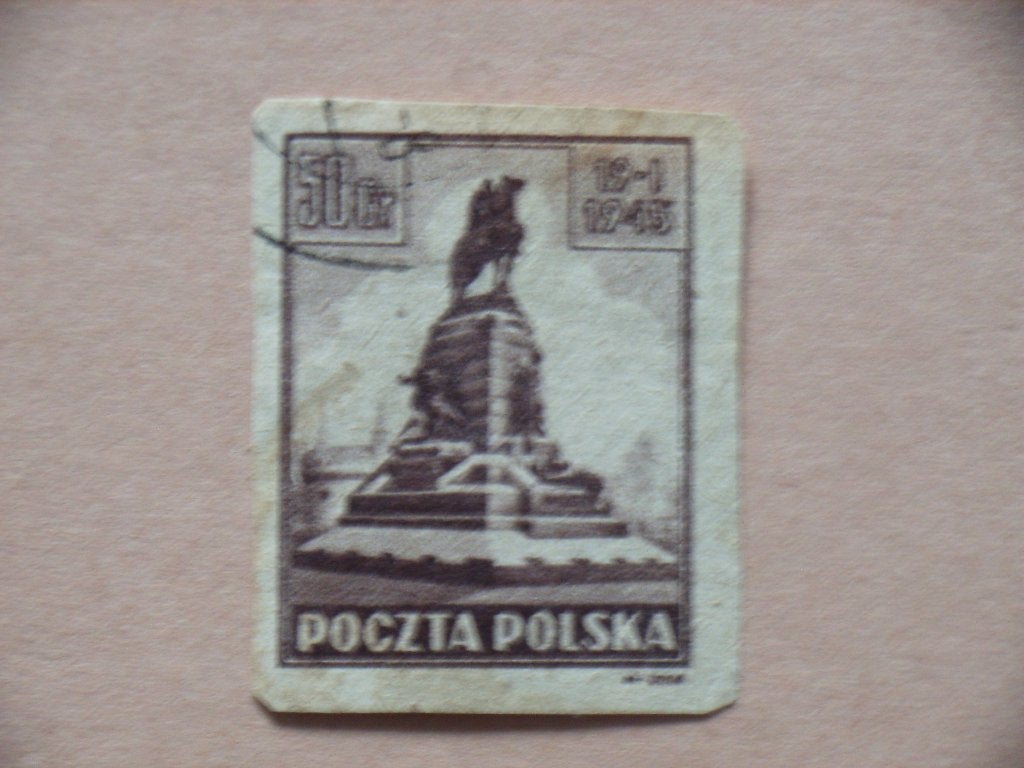 BK   Polen 393-u, Ophalen of Verzenden, Polen, Gestempeld
