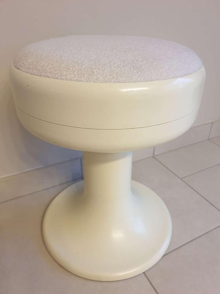 70s vintage retro Space Age Isoklepa Tulip Style stoel stool, Ophalen of Verzenden