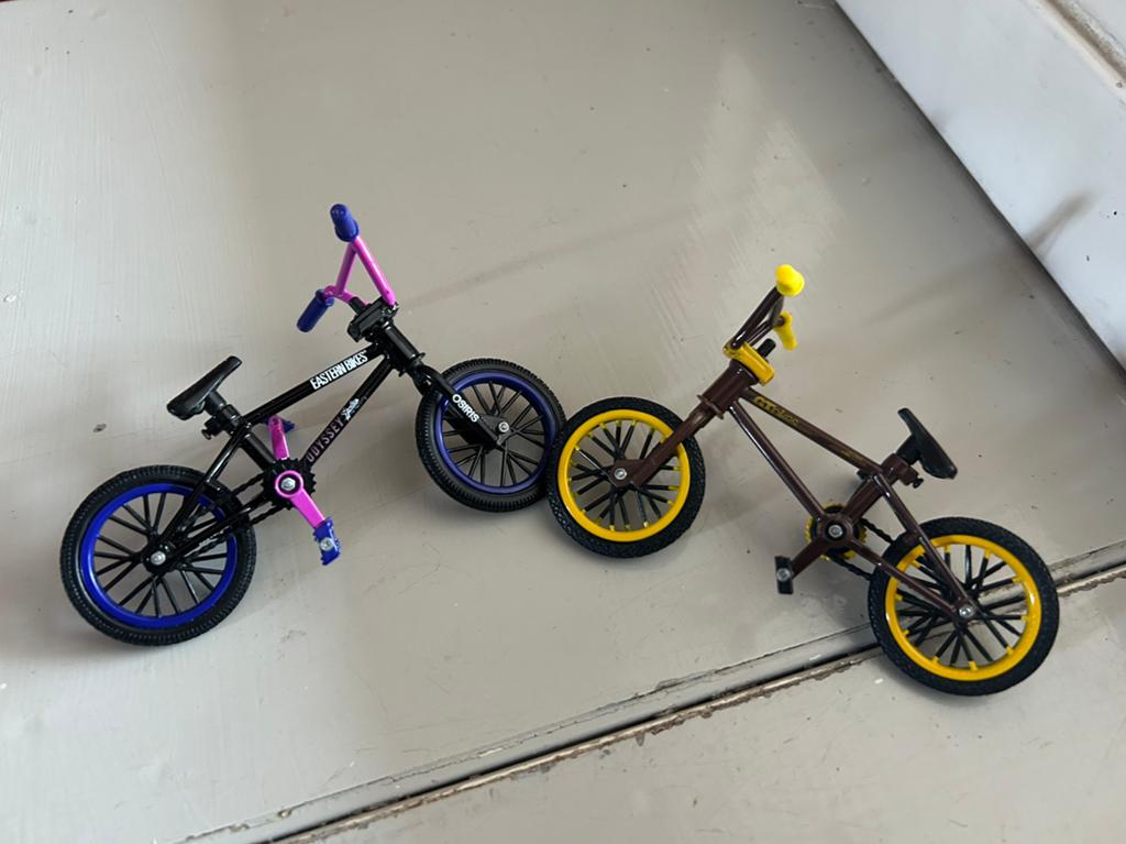 Tech Deck, BMX vingerfiets 2 stuks mini BMX-fietsspeelgoed, Ophalen of Verzenden, Nieuw