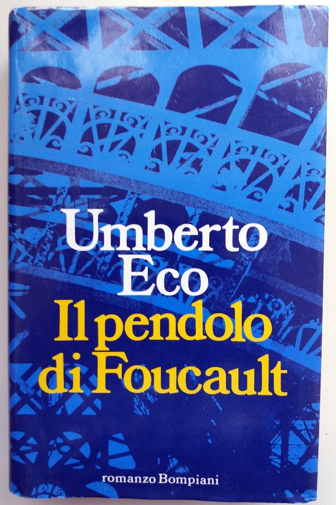 Umberto Eco - Il pendolo di Foucault (Ex.1) (ITALIAANS), Ophalen of Verzenden, Gelezen, Italiaans, Fictie